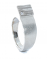 Preview: Herrenring Silber-Palladium mit Diamant