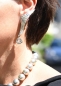 Preview: Ohrstecker aus Silber-Palladium und Gelbgold mit Topas