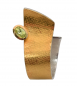 Preview: Ring "Gold and Green" aus Silber-Feingold mit Chrysoberyll
