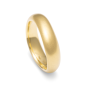 Preview: Geschwungener Ring in Gelbgold -schlichte Extravaganz