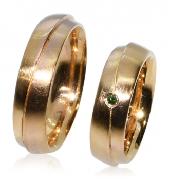 Eheringe "HALB & HALB"