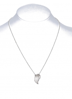 Halskette mit Anhänger aus Silber mit Palladium