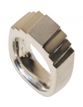 Ring "STAIRS" aus 925/Silber