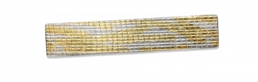 Krawattenklammer aus 925/Silber mit Feingold