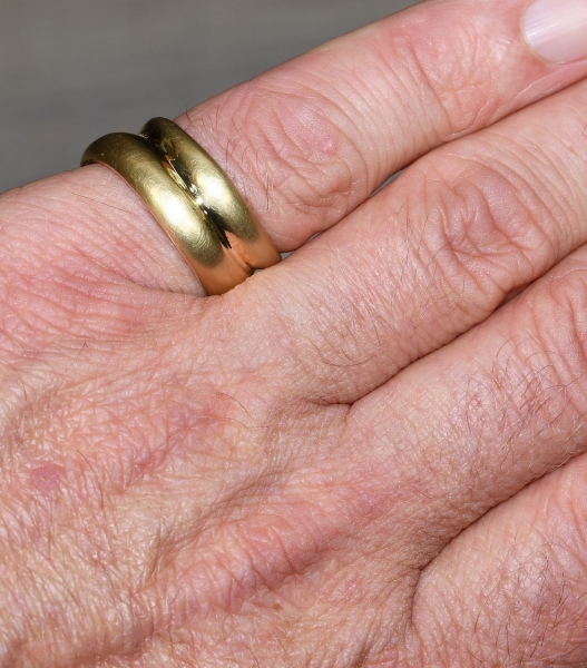 Ring aus Roségold