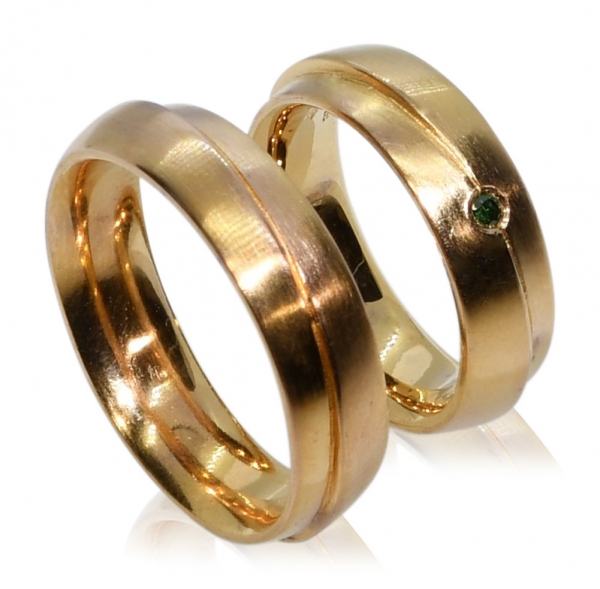Eheringe "HALB & HALB"