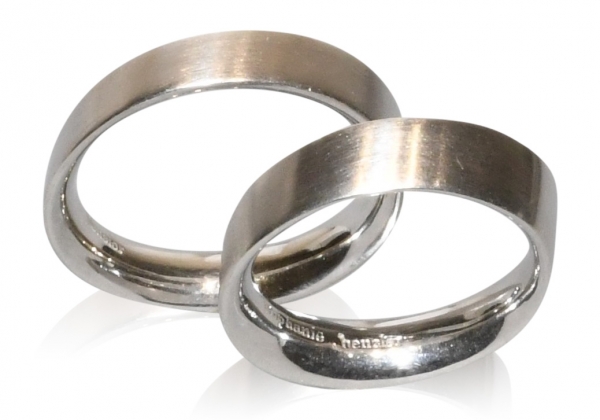 Trauringe aus Silber