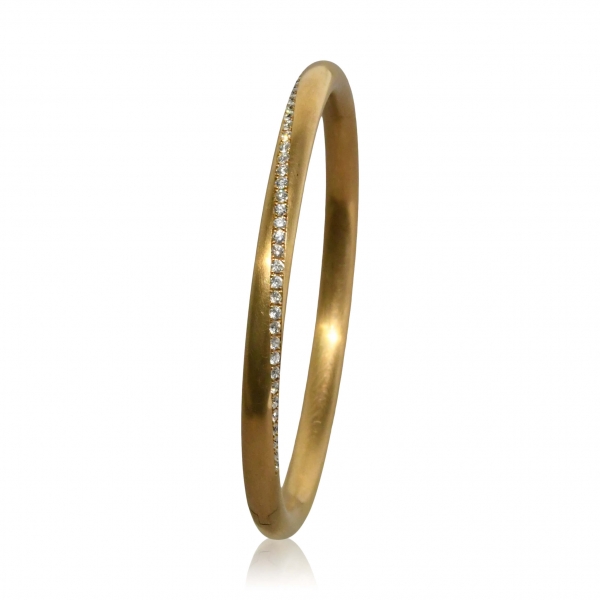 Armreif aus Roségold mit Brillanten