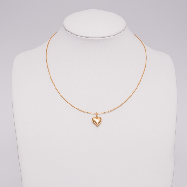 Herzanhänger in Gold